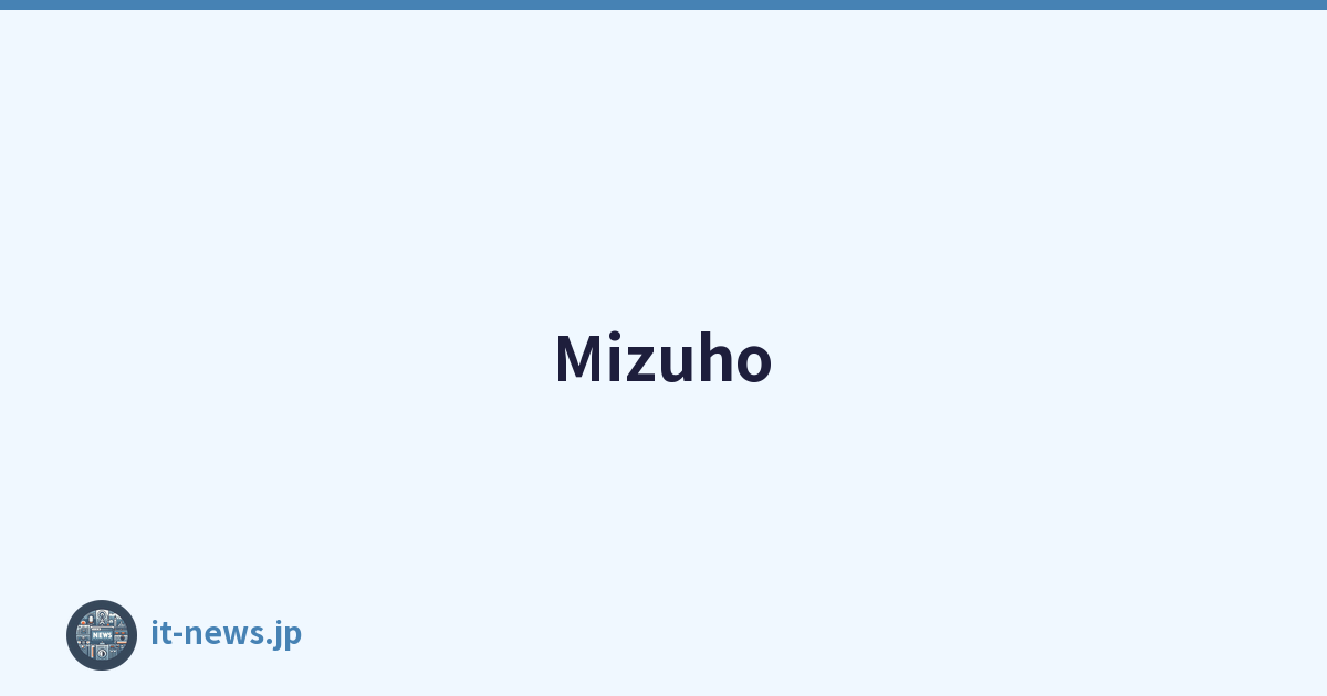 Mizuho